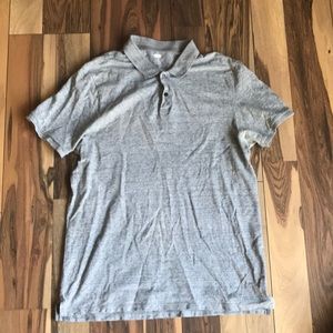 Old Navy gray polo shirt